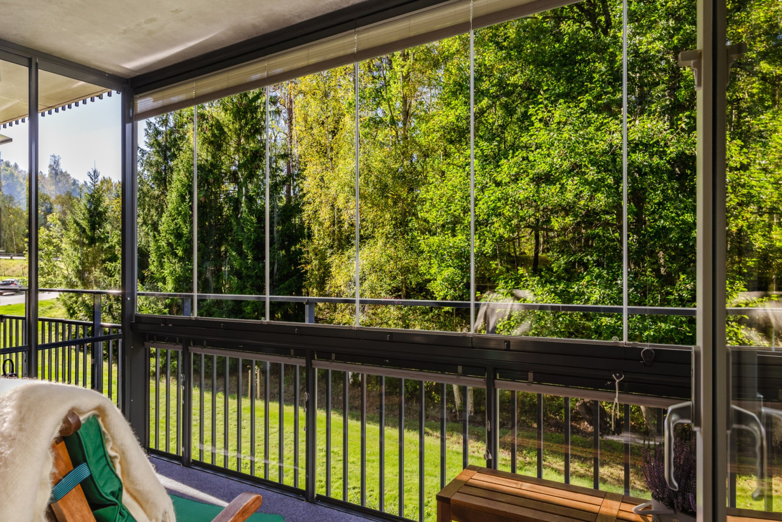 Inglasad balkong Fårhagestigen 3