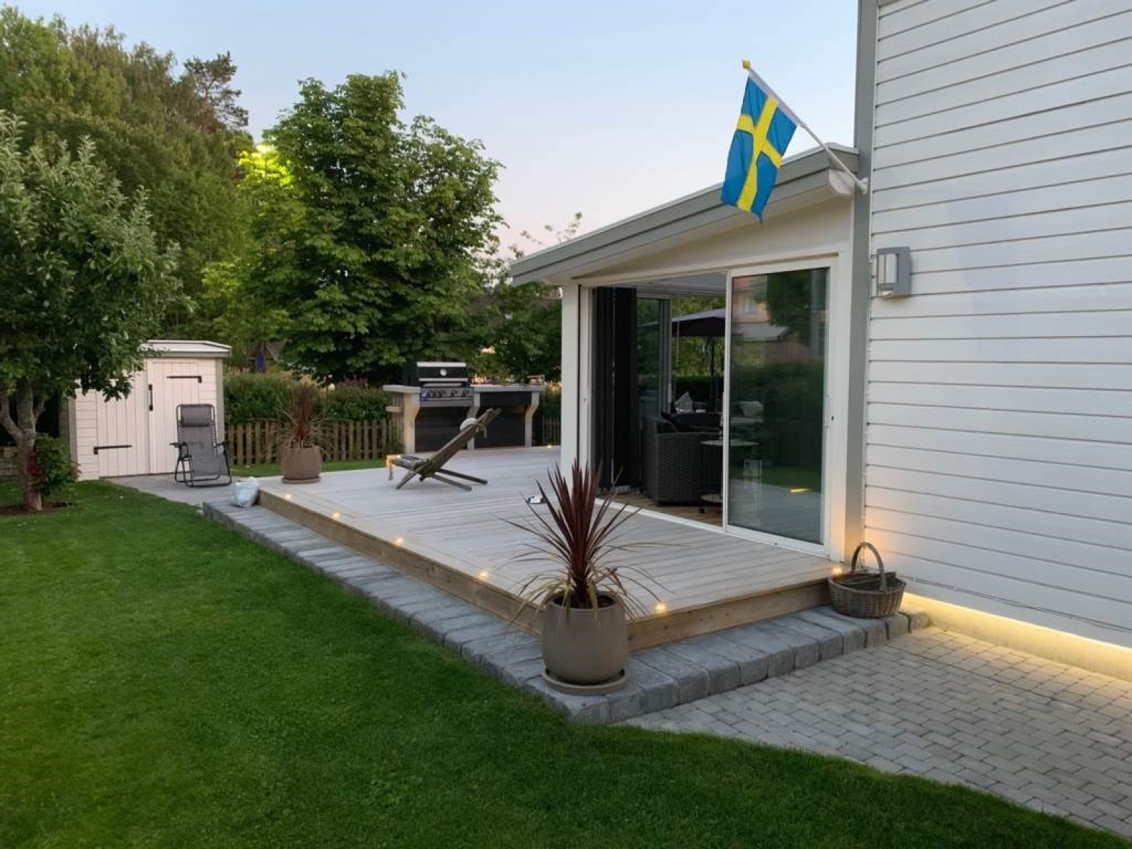 Exteriör Långsvängen 1