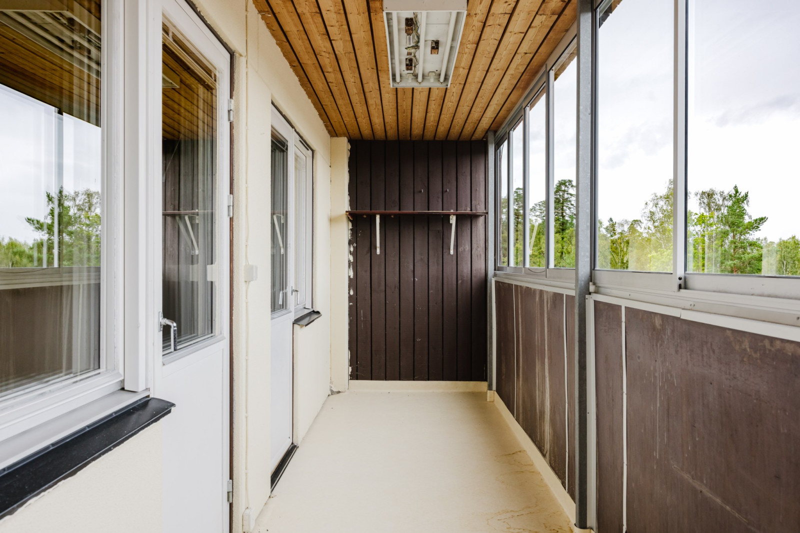 Inglasad balkong Kantarellstigen 12