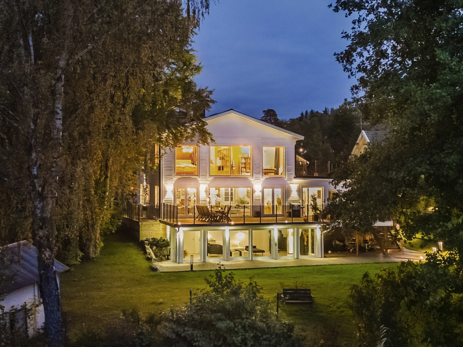 Exteriör Dånviksvägen 30