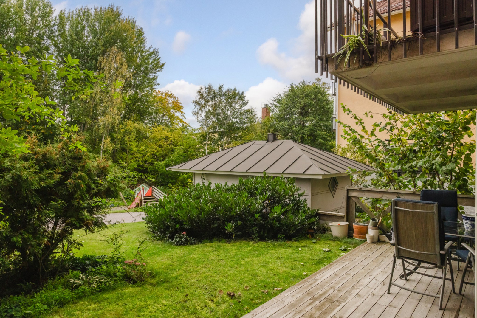 Uteplats Säbytorgsvägen 45