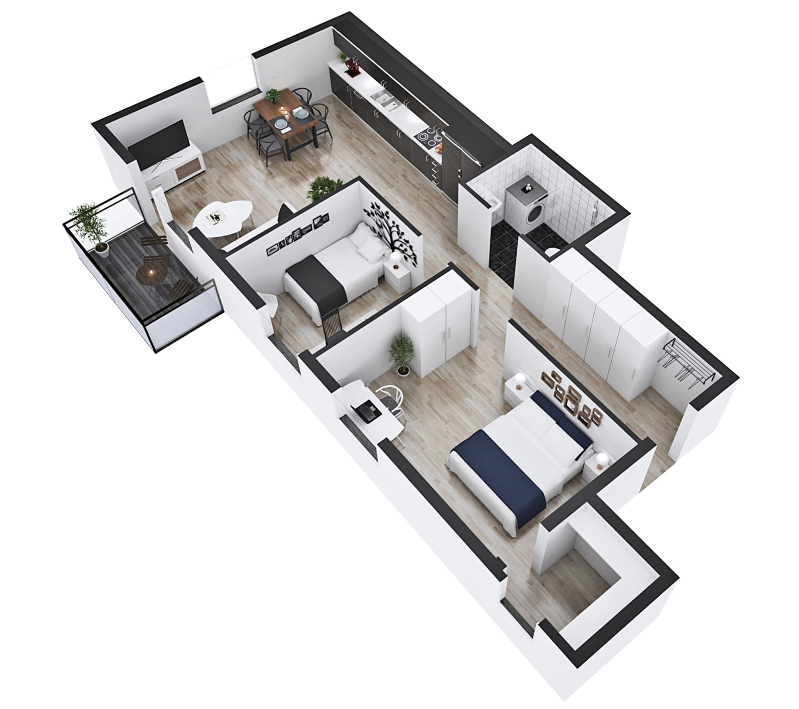 Planritning 3D Salarpsbacken 1