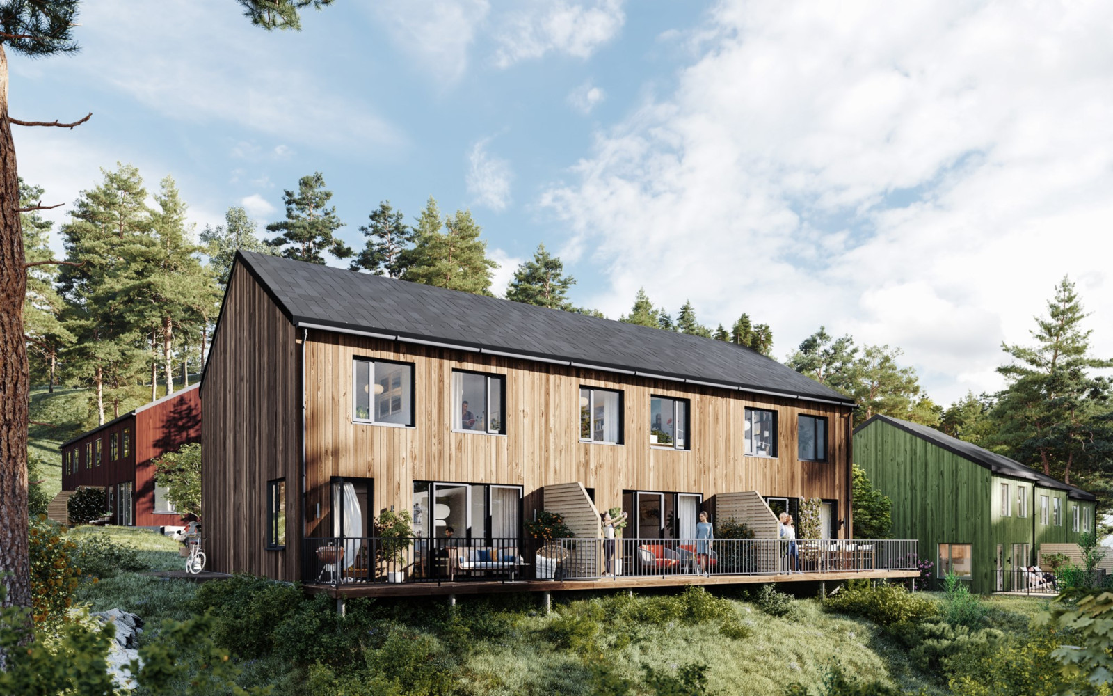 Exteriör Tallsätravägen 19