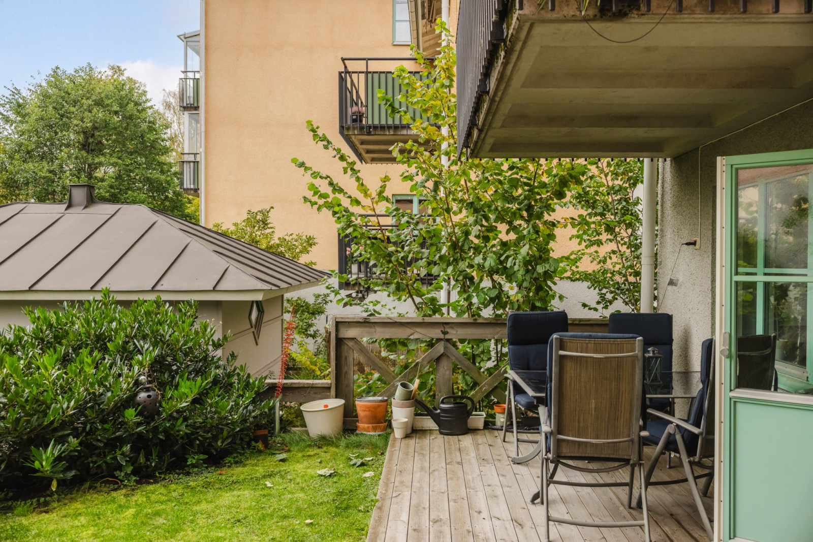 Uteplats Säbytorgsvägen 45