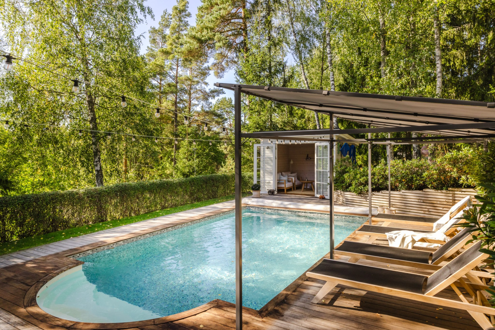 Poolområde Nytorpsvägen 26
