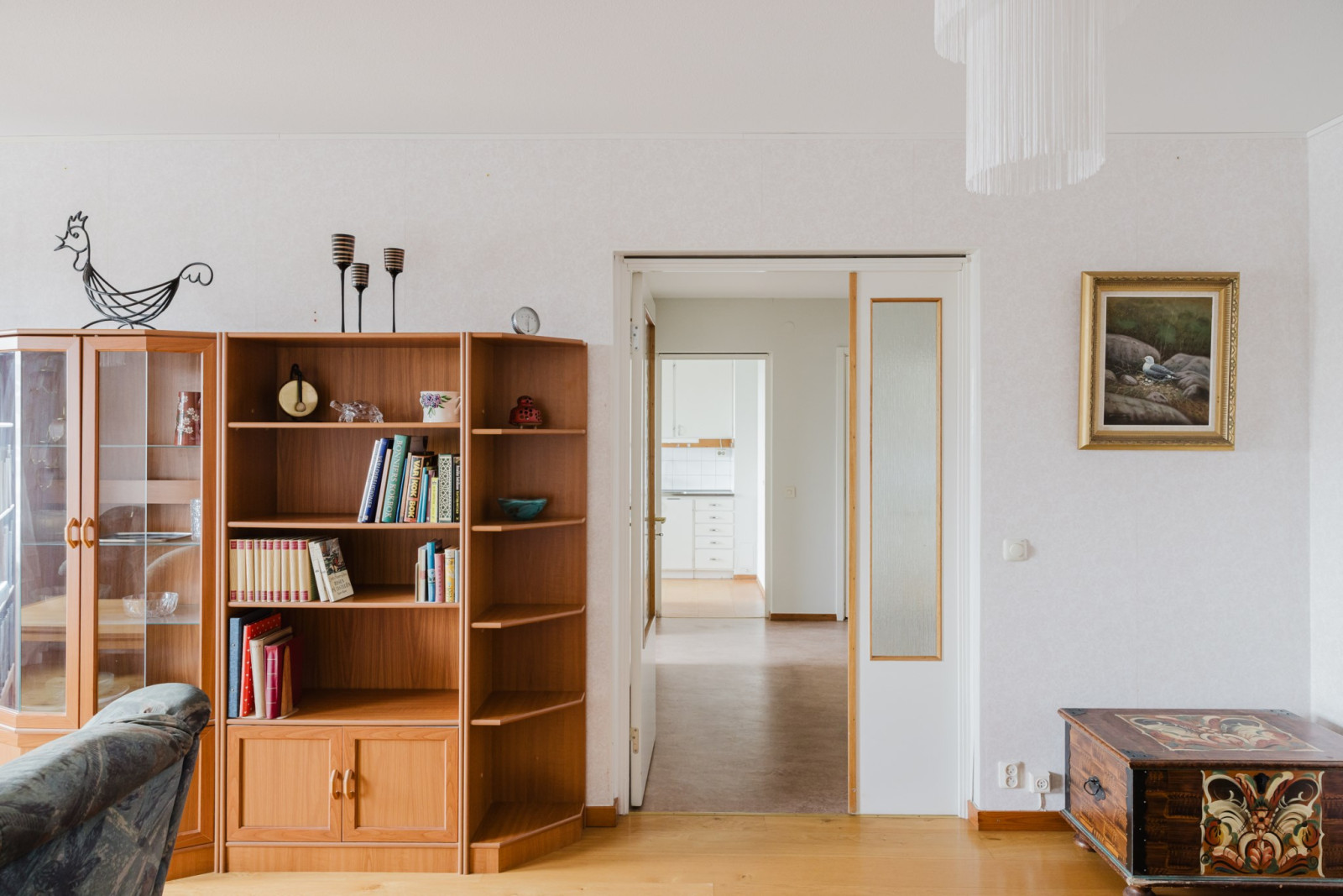 Vardagsrum mot hall Emanuel Birkes väg 2