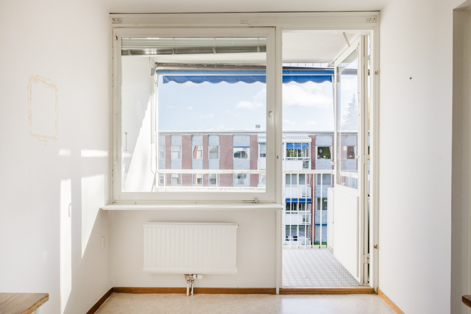 Matplats och balkong Emanuel Birkes väg 5