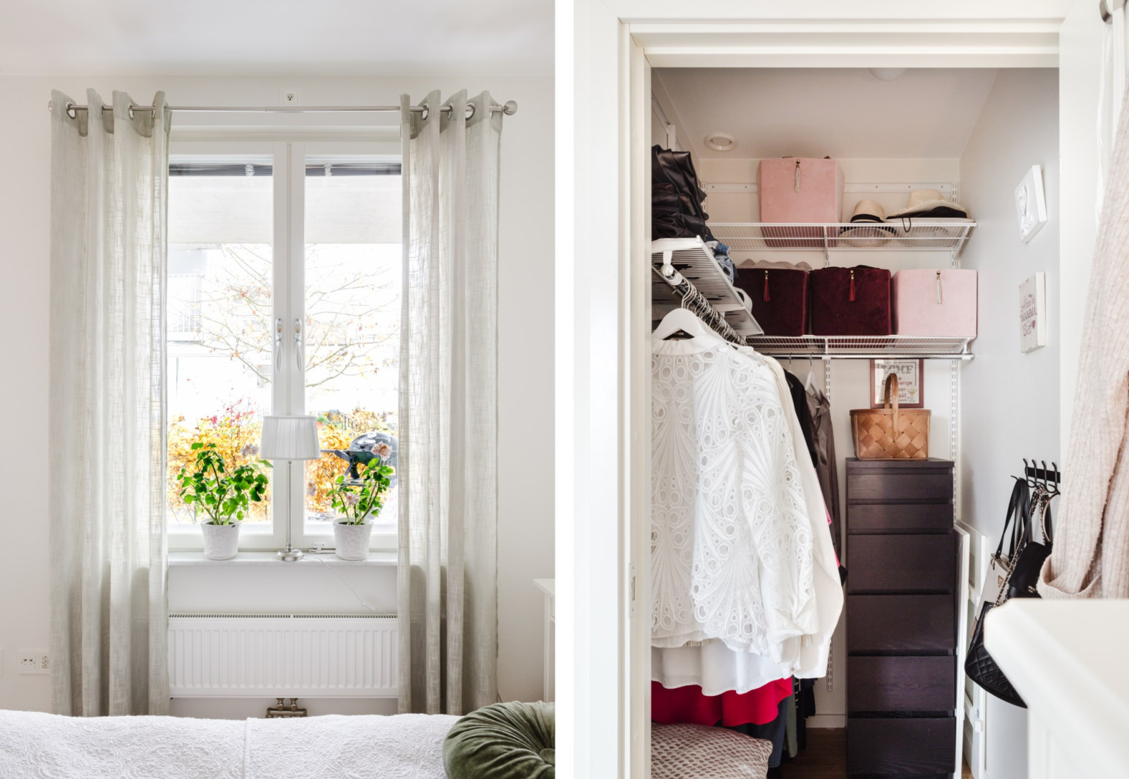 Sovrum 2 och klädkammare Rönninge Torg 13