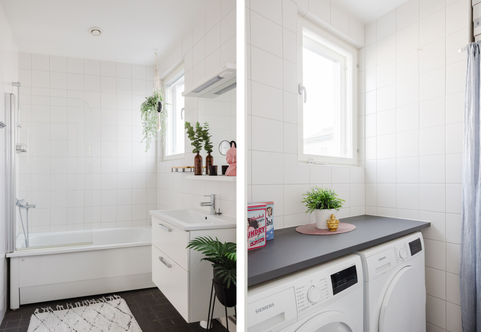 Badrum 2 och tvättstuga Westerdahlsvägen 17