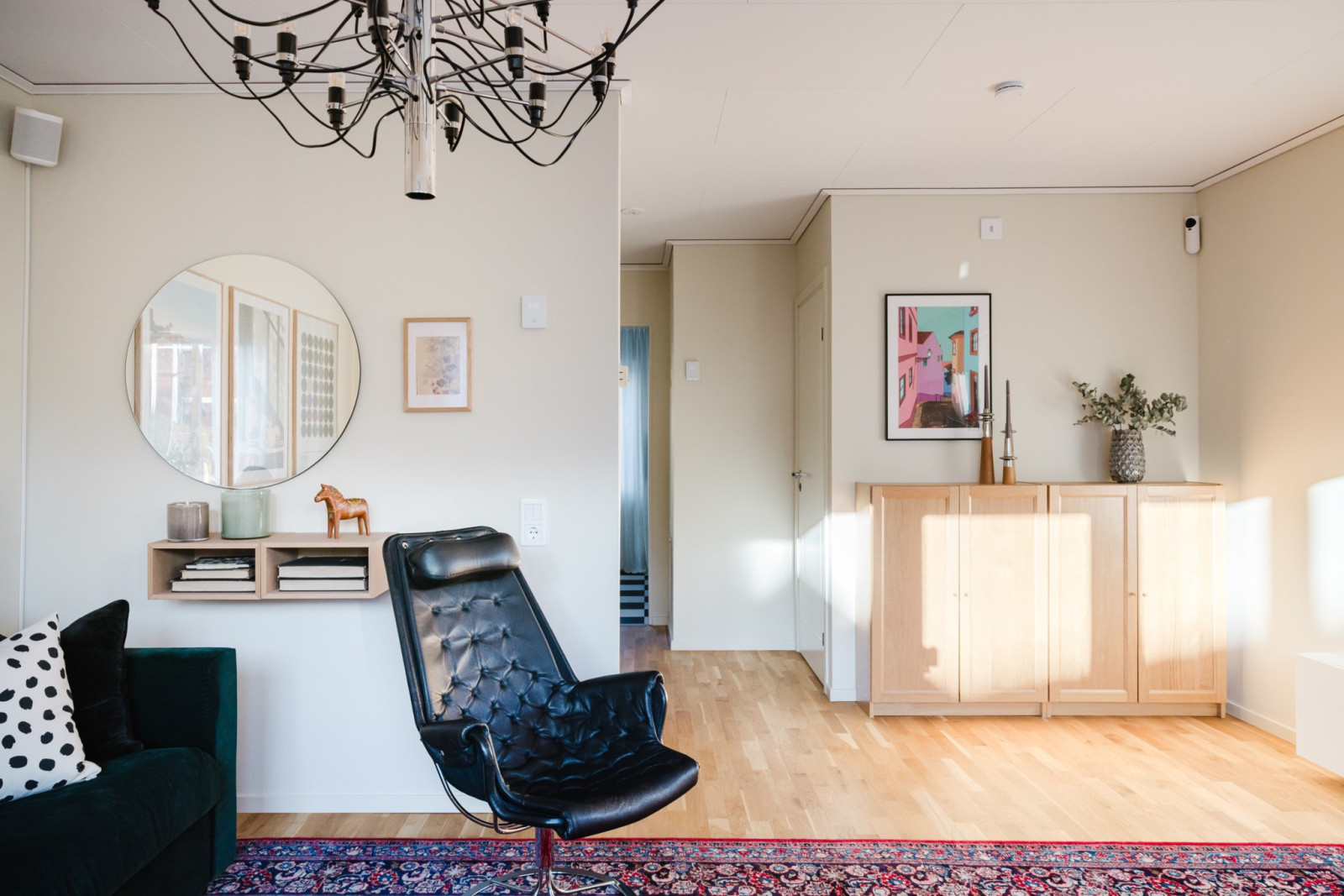 Stort vardagsrum Högbackavägen 17