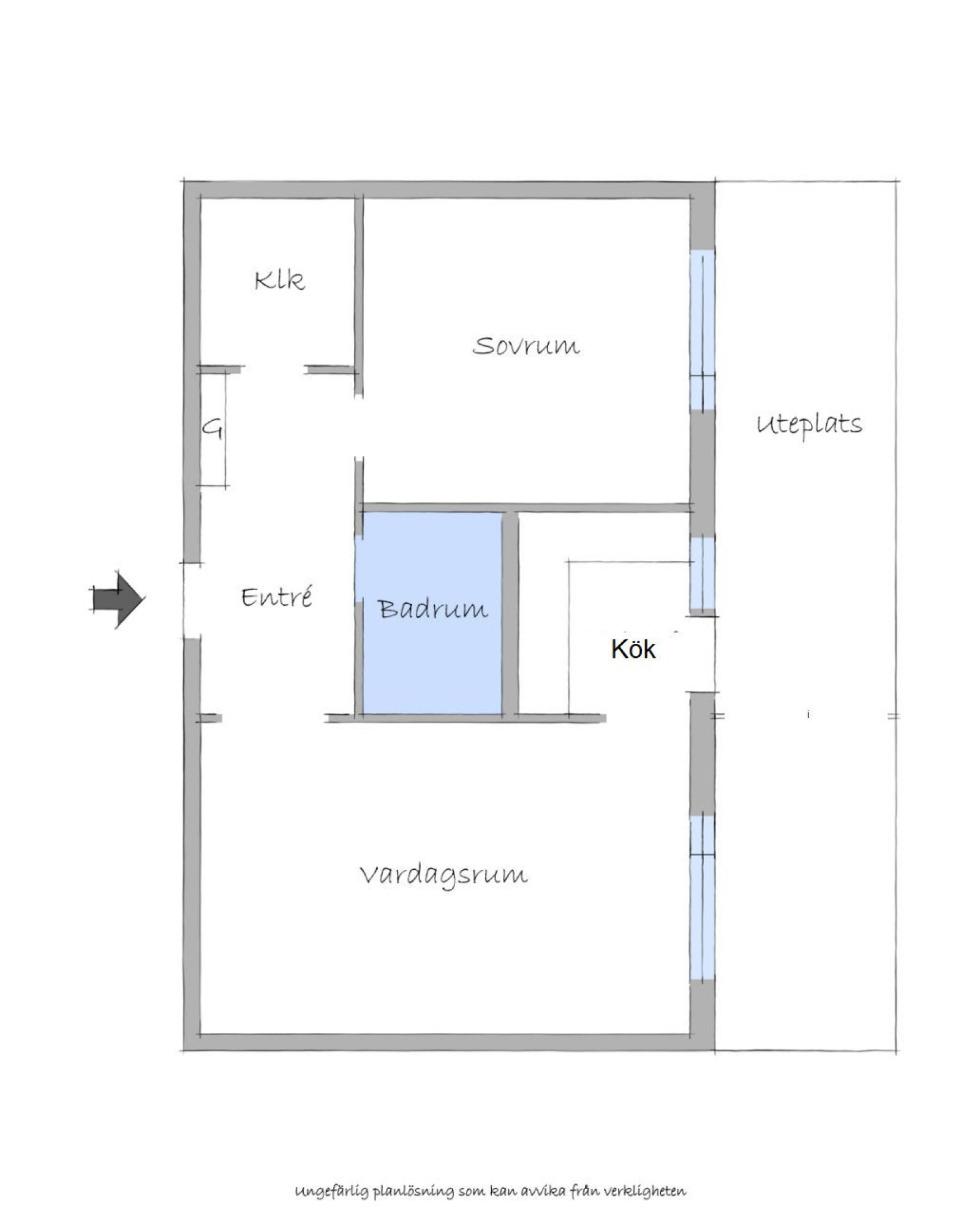 Planritning Emanuel Birkes väg 6