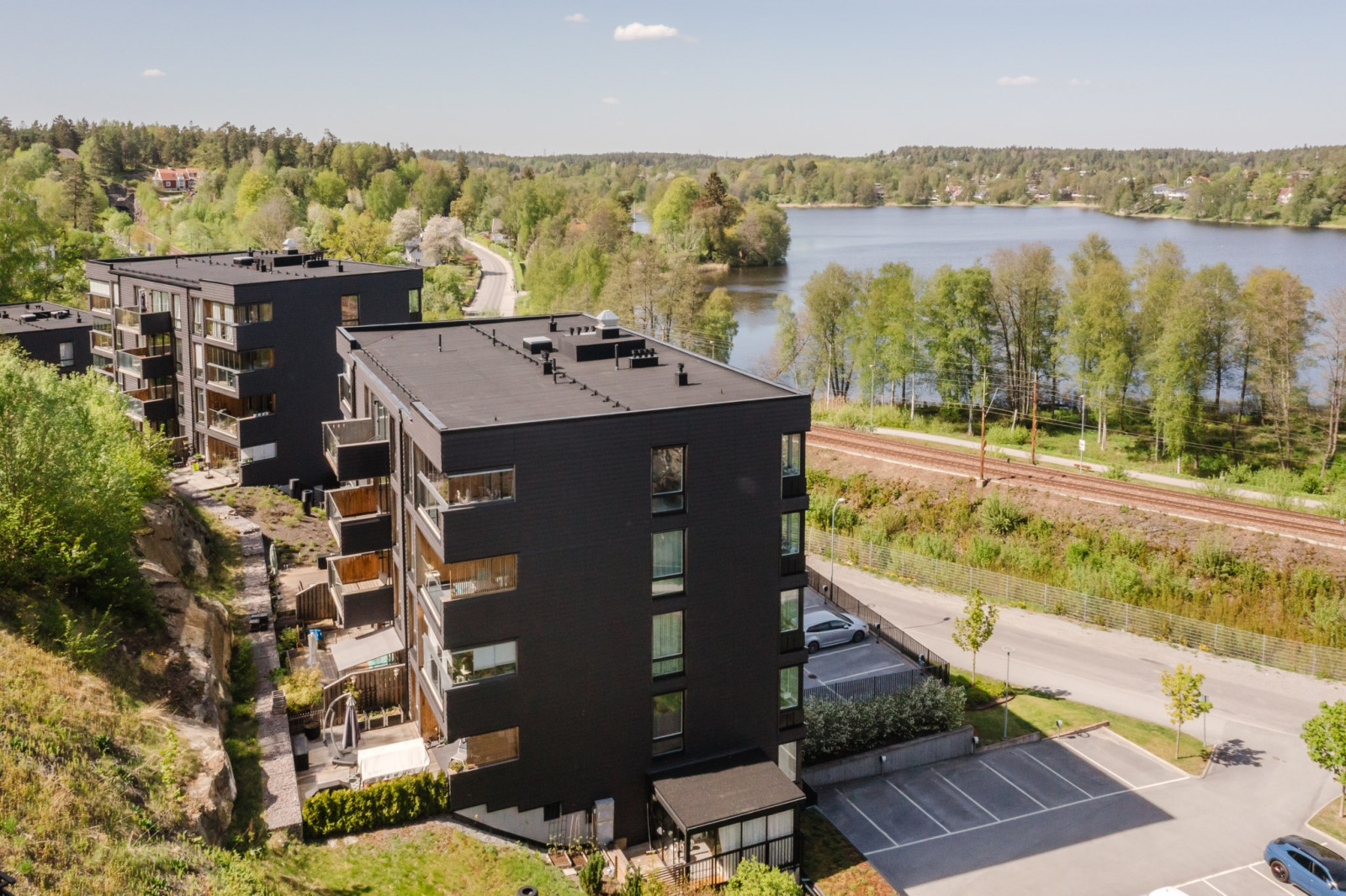 Exteriör Tallsätravägen 15B