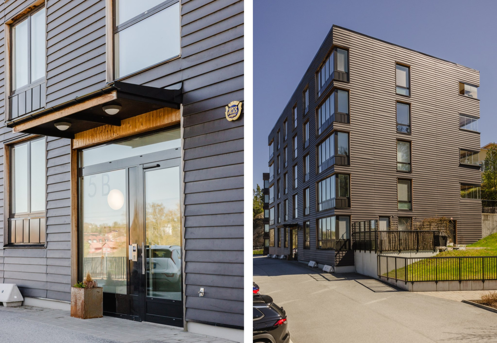 Exteriör Tallsätravägen 15B