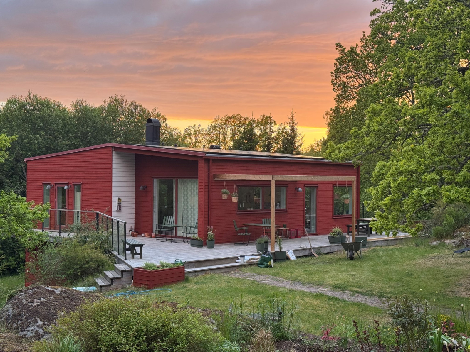 Sommarbild Uttringe hages väg 49