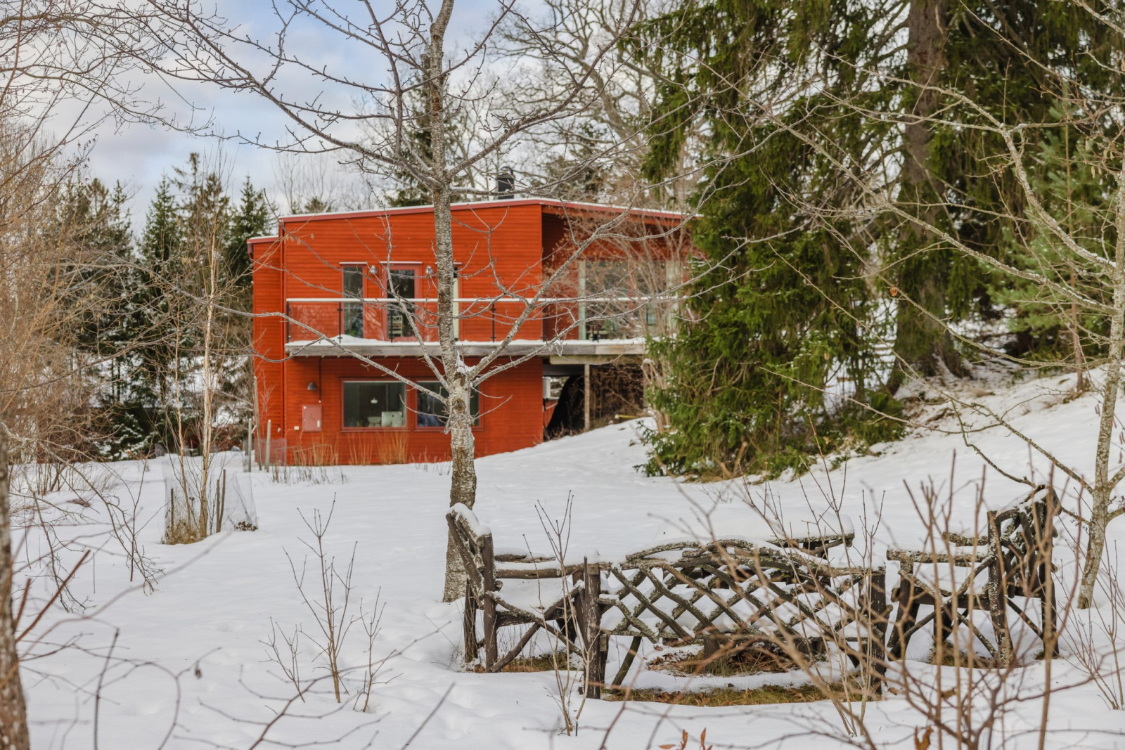 Vinterbild Uttringe hages väg 49