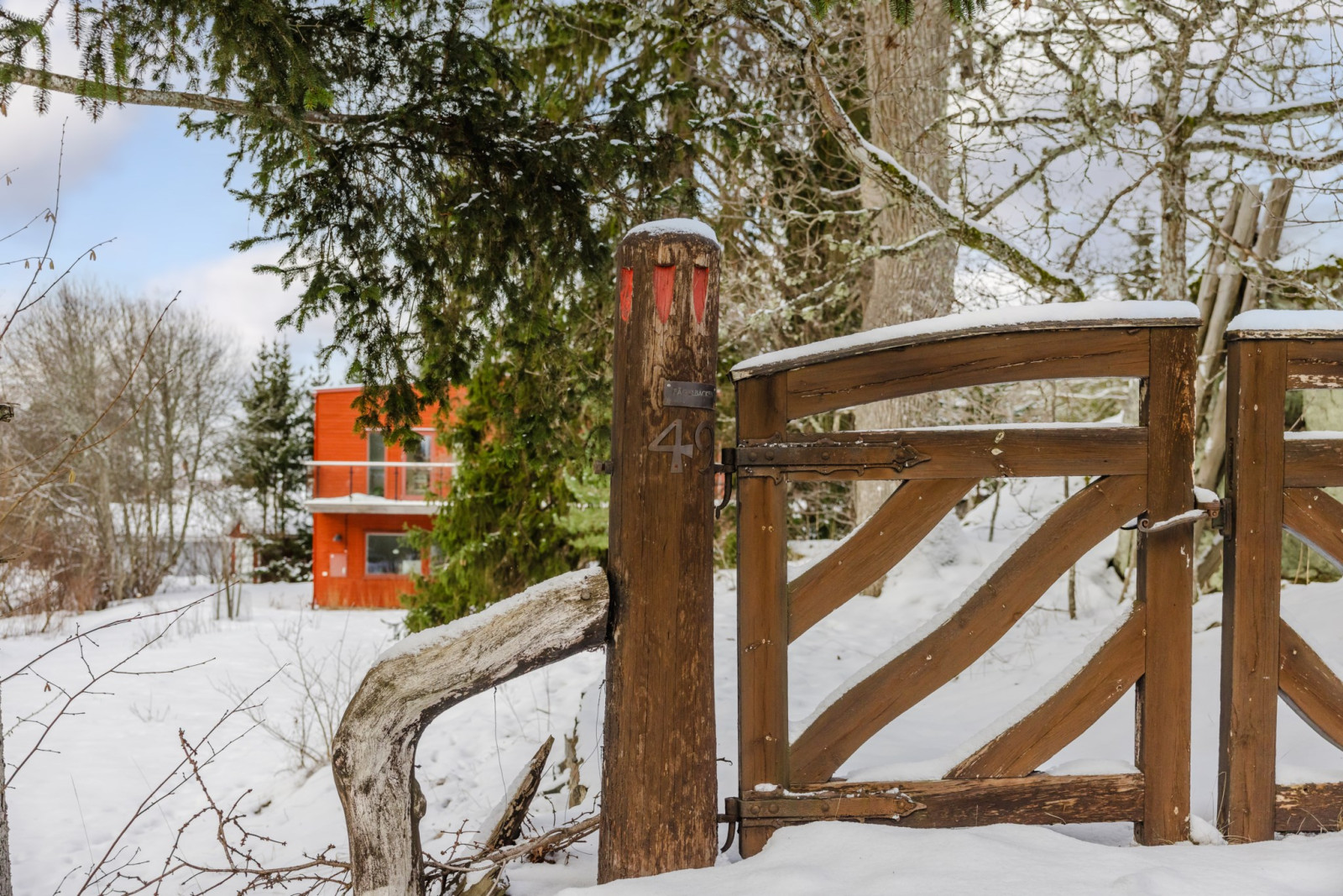 Vinterbild Uttringe hages väg 49