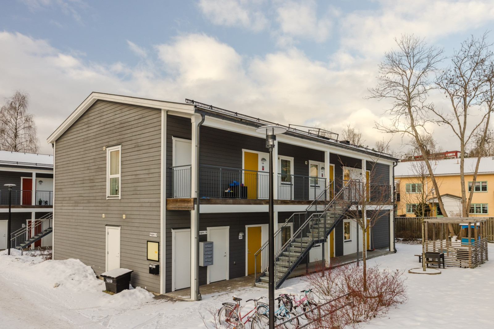 Exteriör Hagavägen 6C