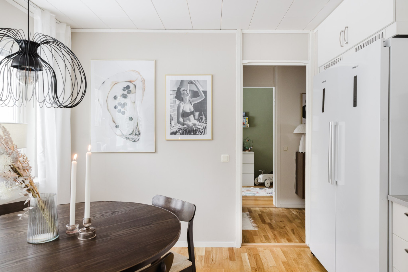 Kök mot hall Målarstigen 37