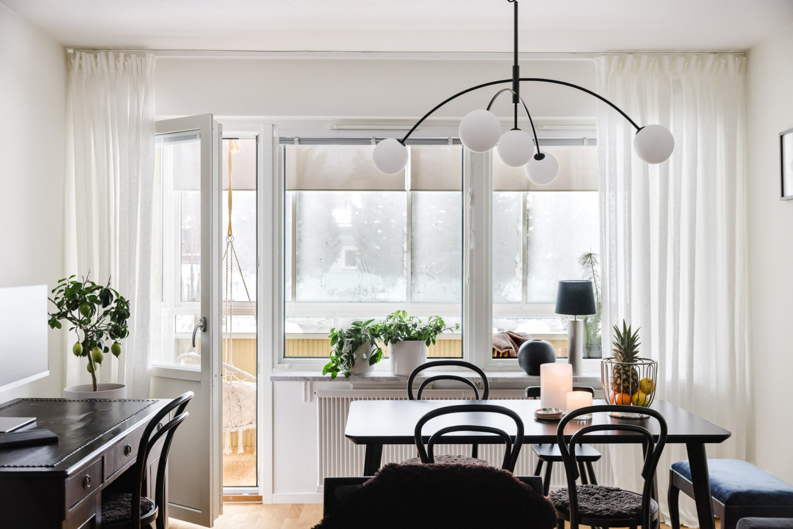 Utgång till balkong Stationsvägen 17