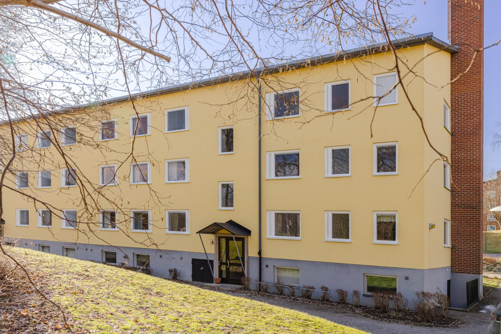 Exteriör Stationsvägen 1