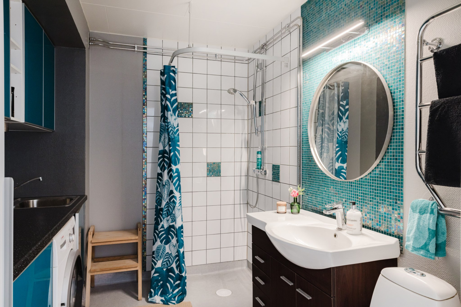 Generöst badrum Westerdahlsvägen 39