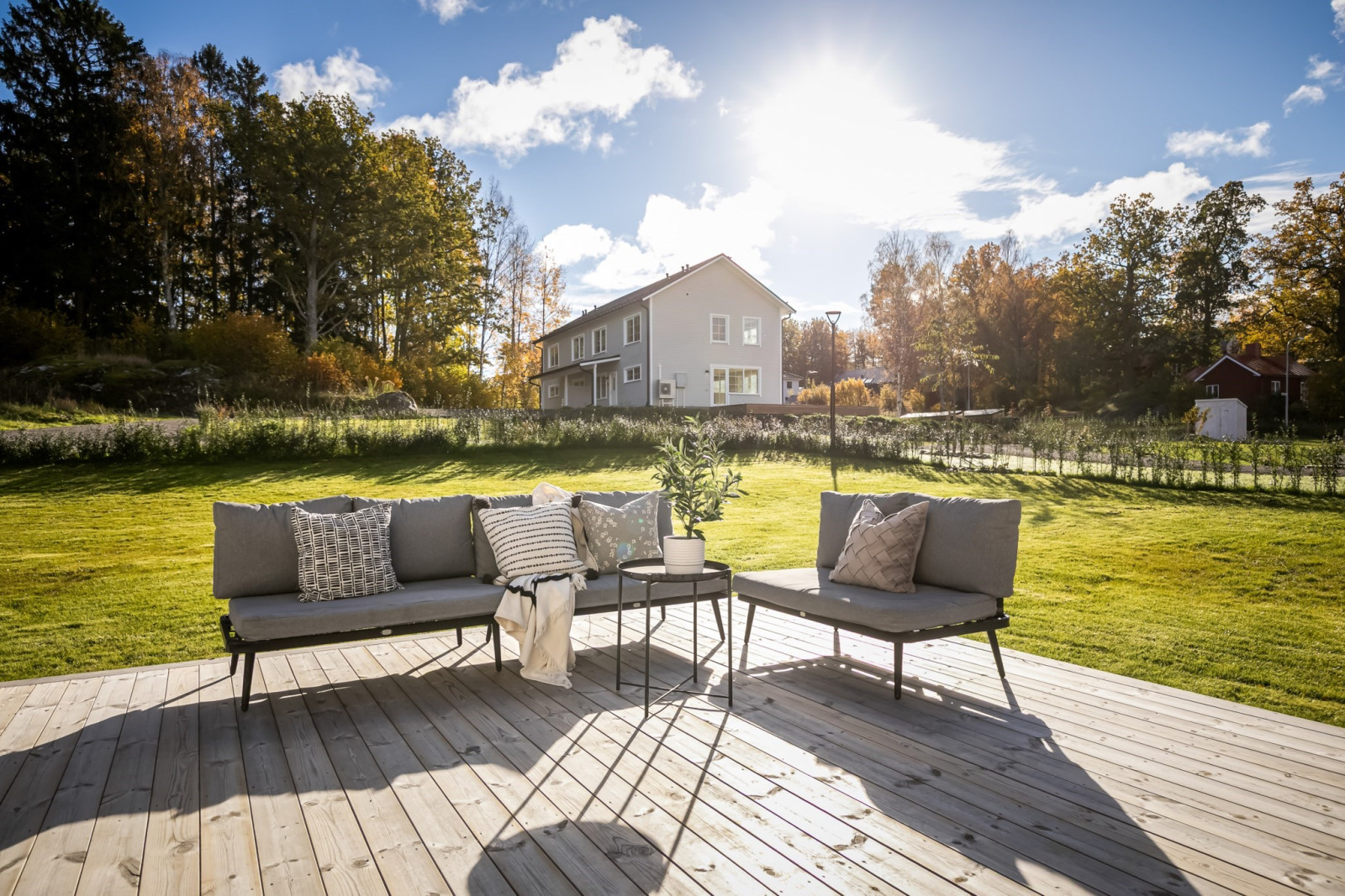 Uteplats Dånängsstigen 3A