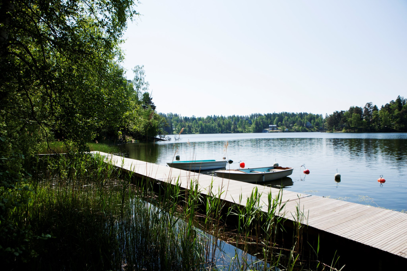 Båtbrygga sjön Uttran Tallsätravägen 21C