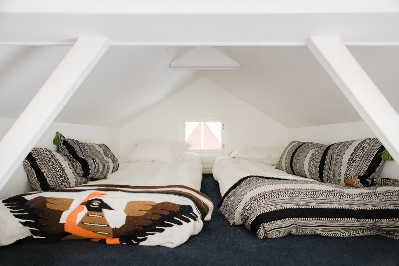 Sovloft i gäststuga Bergviksvägen 12