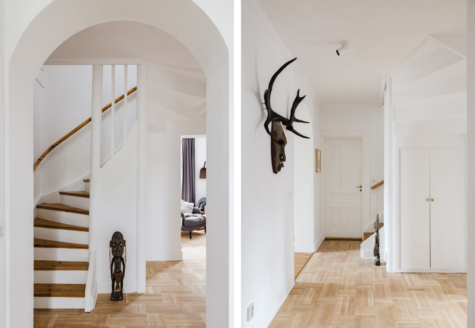 Hall och trapphus Djurgårdsgatan 26