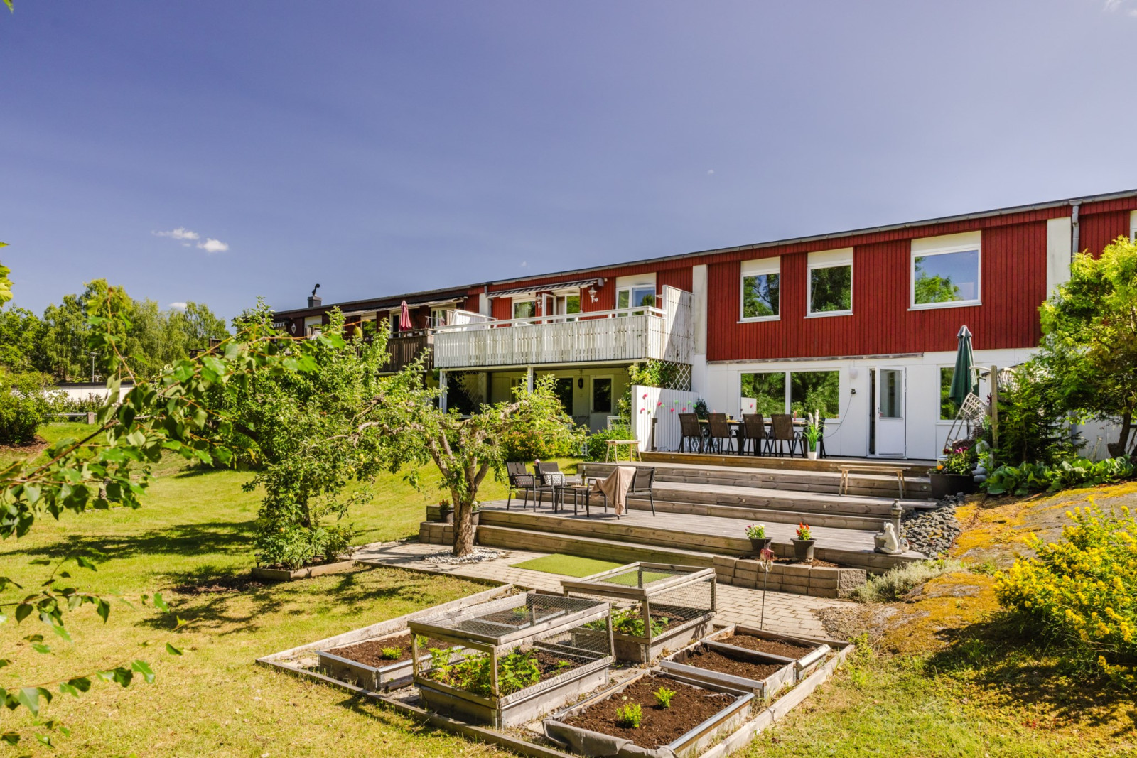 Härligt solläge och stora ytor Champinjonstigen 32
