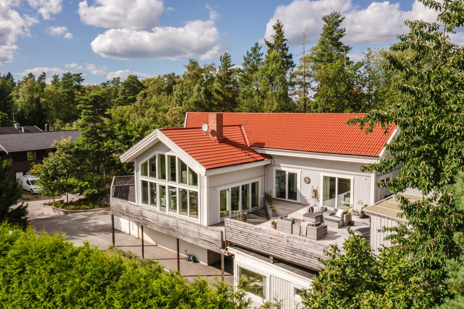 Exteriör Rönninge skolväg 39
