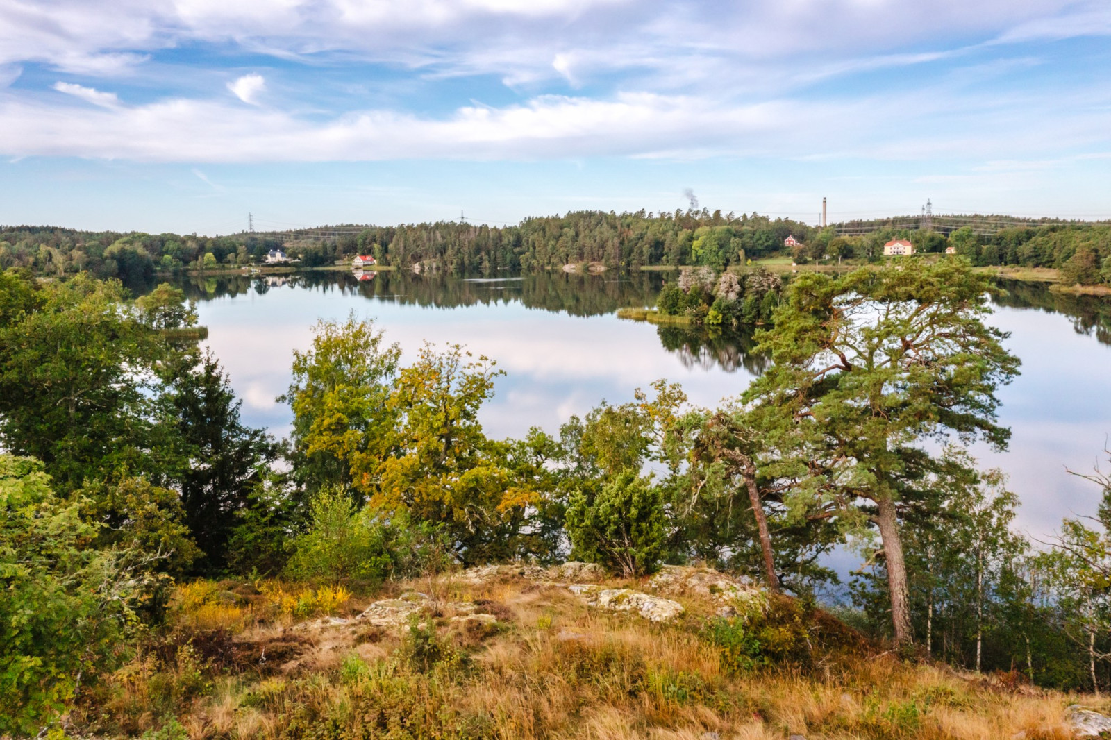Sjöutsikt Poppeholmsstigen