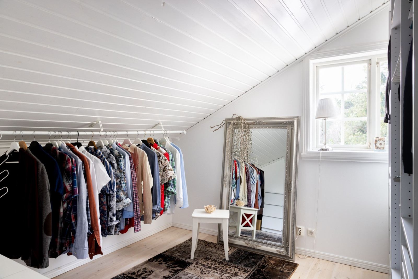 Sovrum 1 / Walk in closet Säterstigen 34