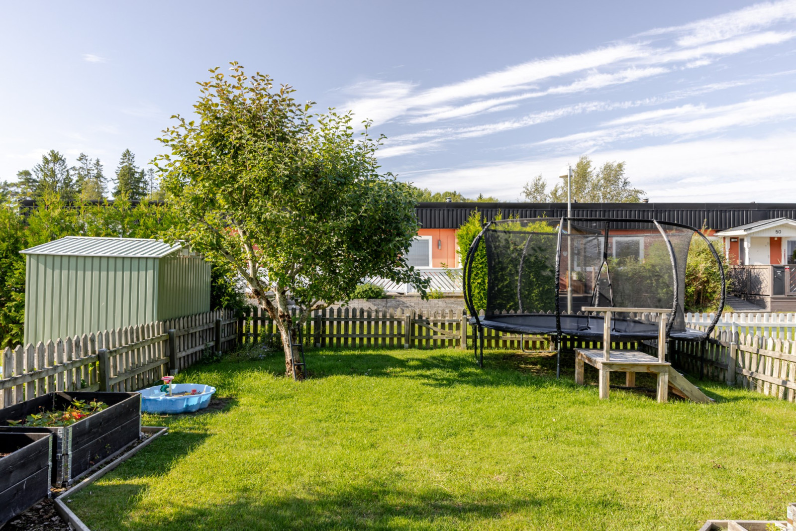 Plan trädgårdstomt Bondestigen 59