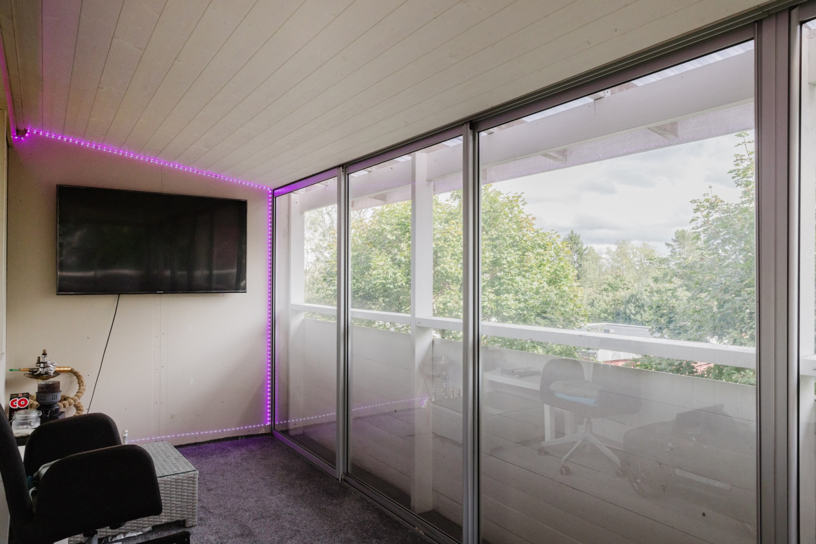 Inglasad balkong Hökstigen 10