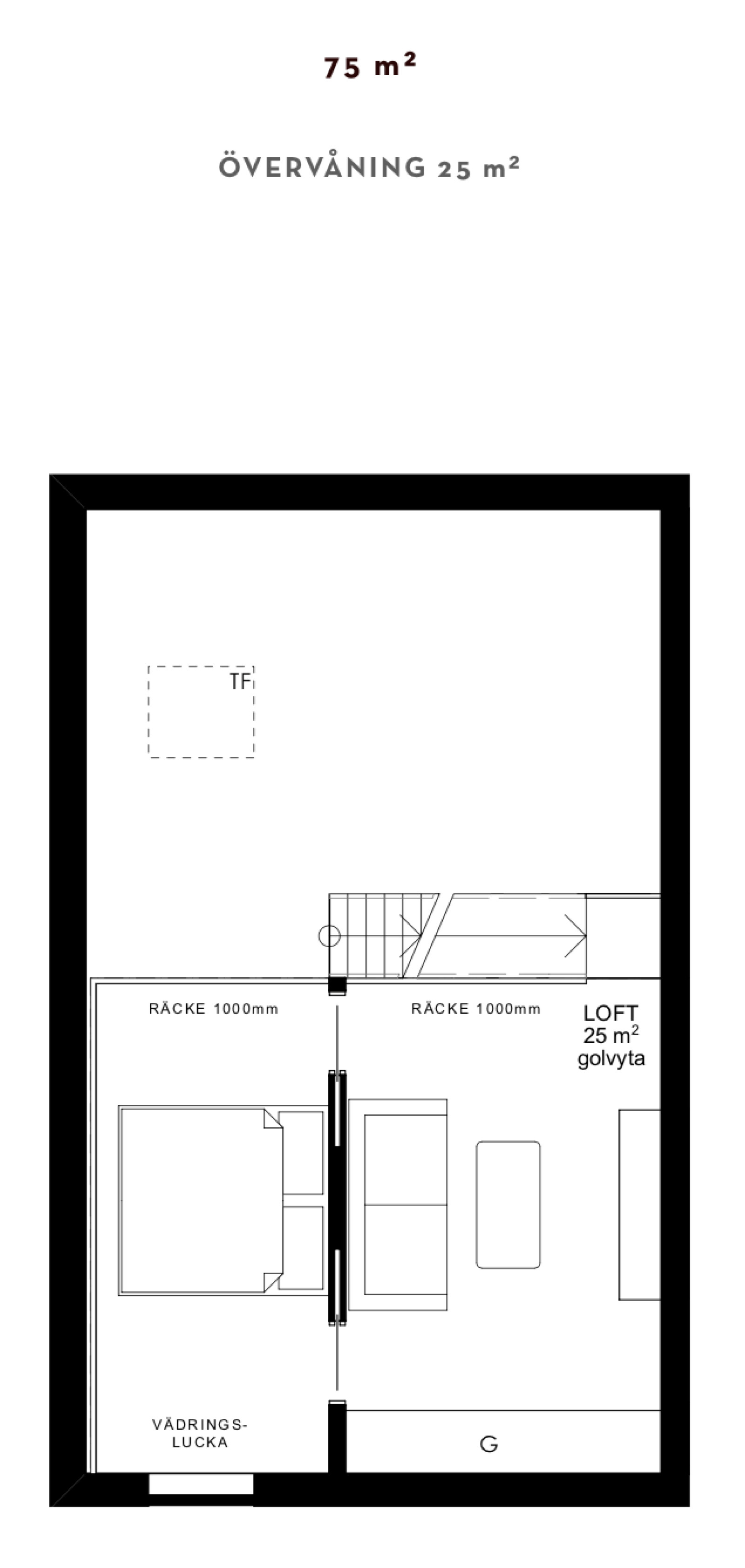 Planritning Tallsätravägen 19