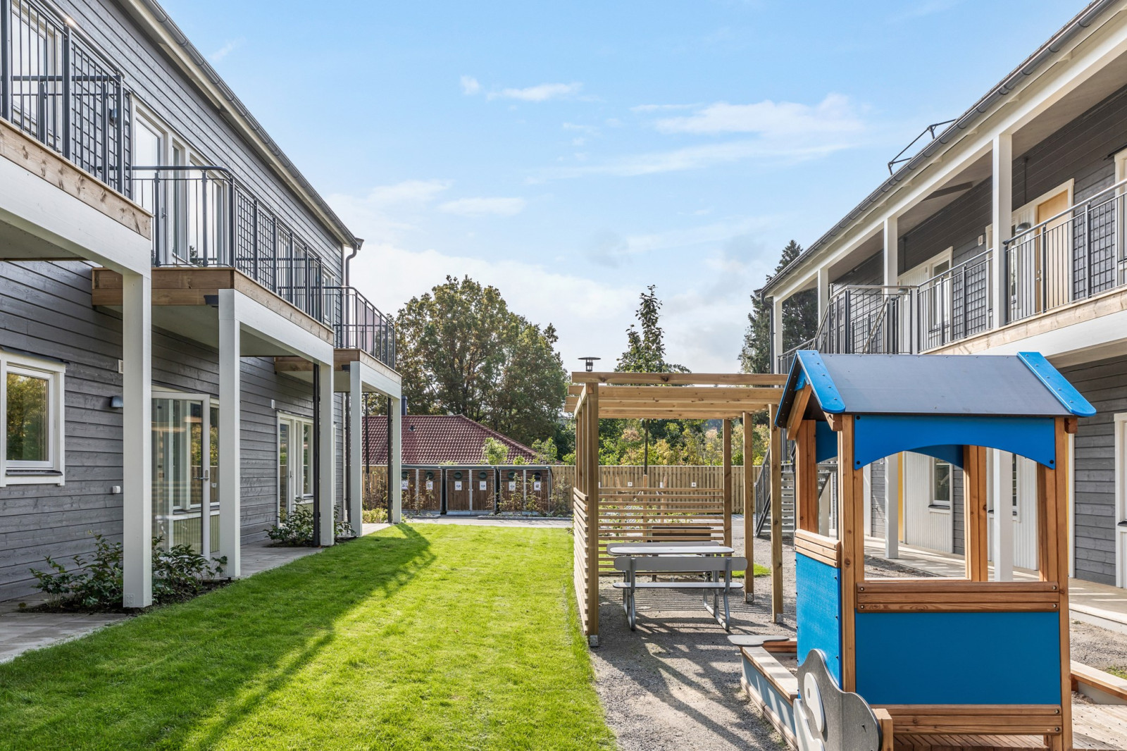 Exteriör Hagavägen 6D