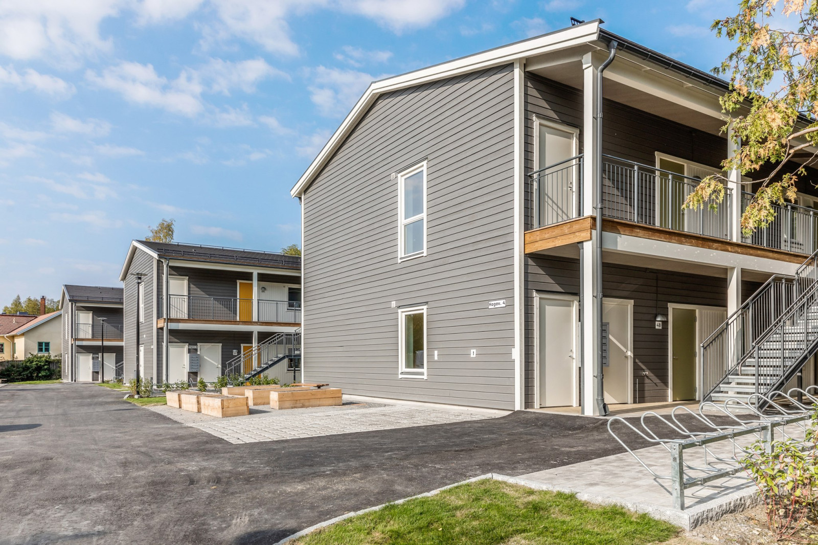 Exteriör Hagavägen 6D