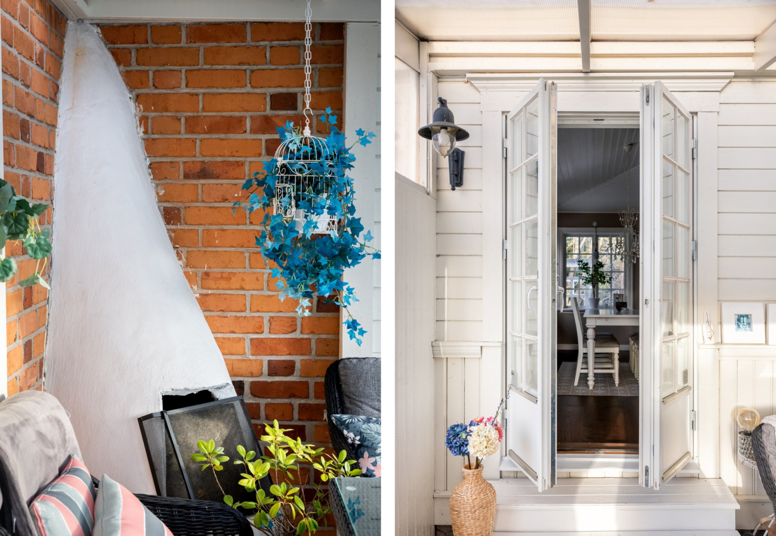 Inglasat uterum Säterstigen 34