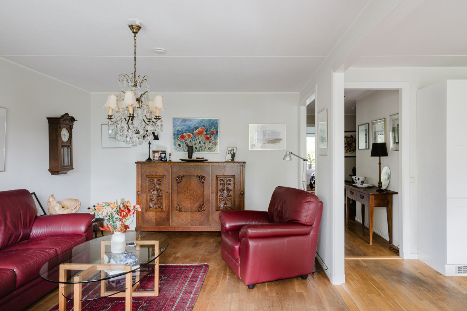 Vardagsrum Säbytorgsvägen 45