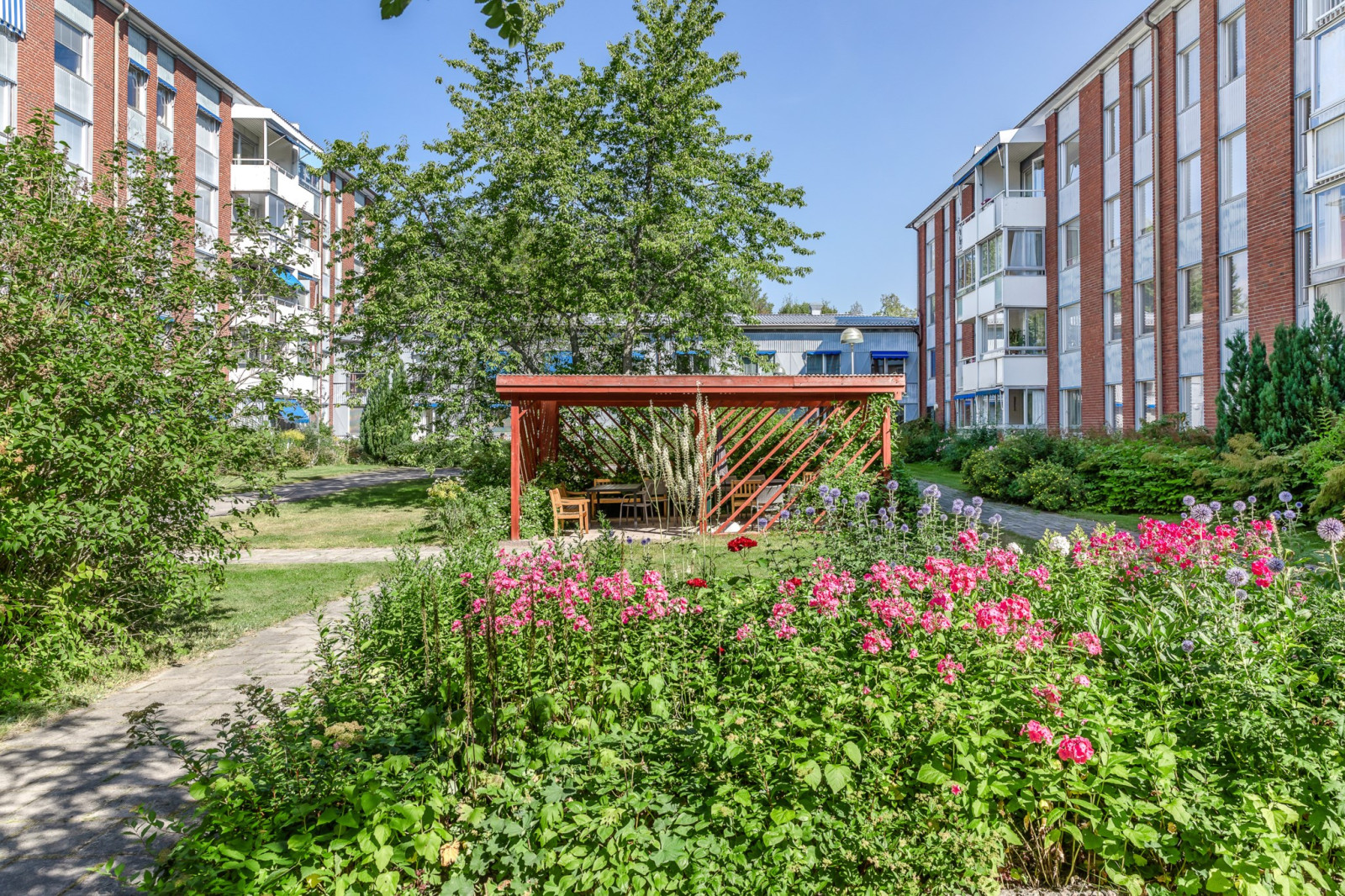 Innergård Emanuel Birkes väg 5