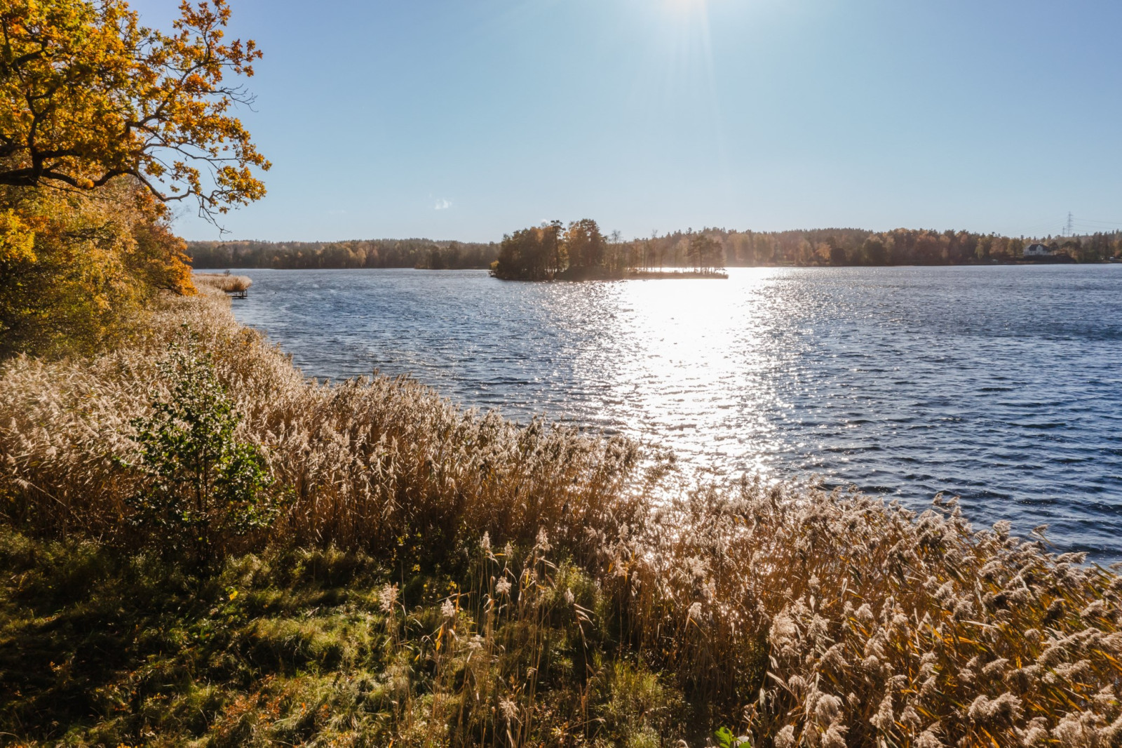Utsikt sydväst Poppeholmsstigen