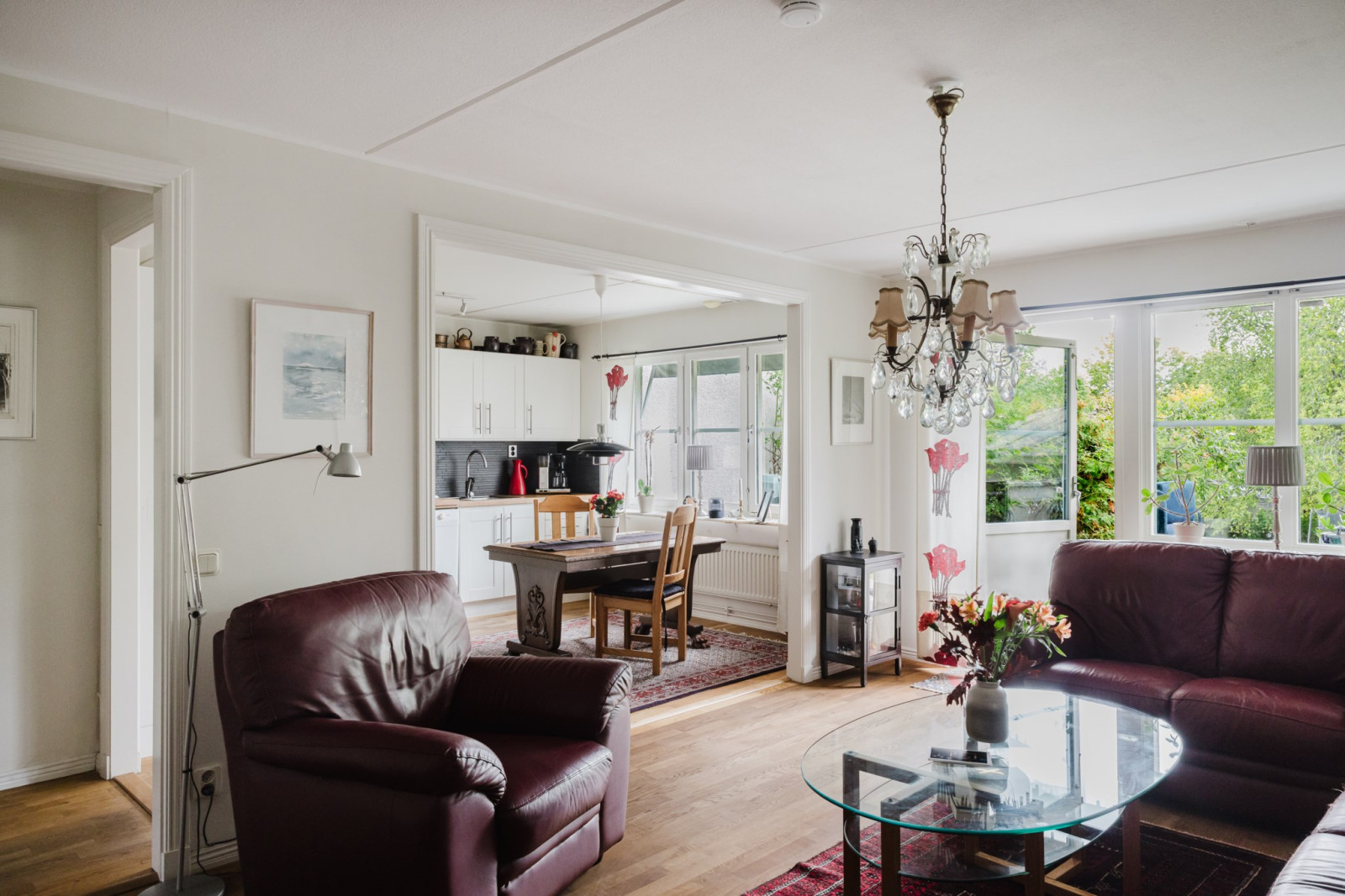 Vardagsrum Säbytorgsvägen 45