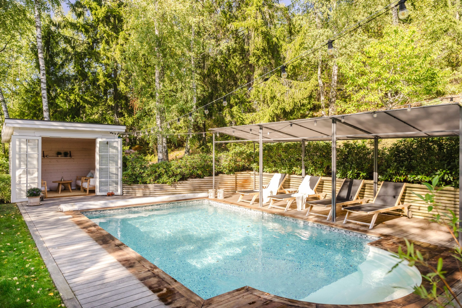 Poolområde Nytorpsvägen 26