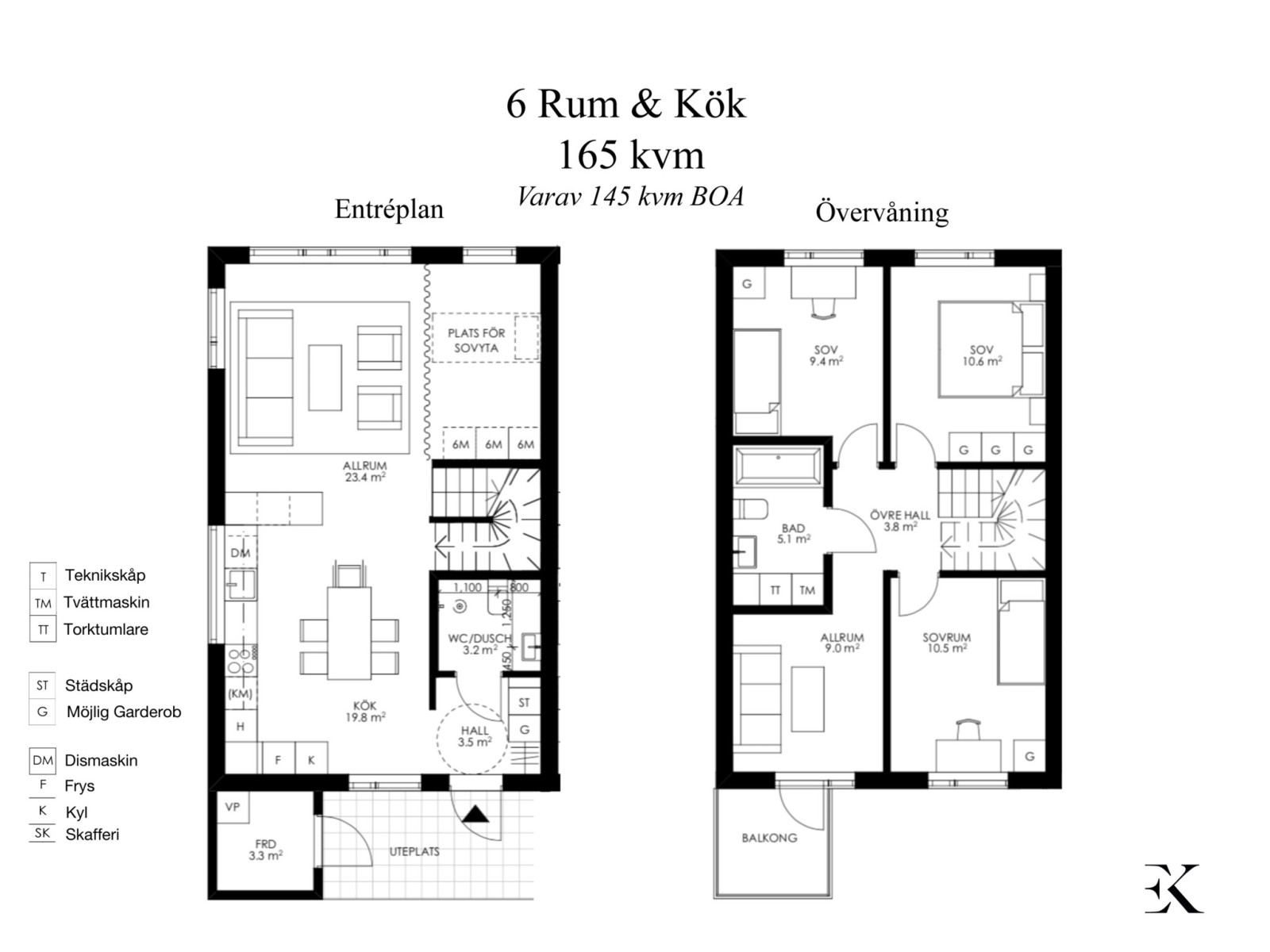 Planritning Tallsätravägen 19