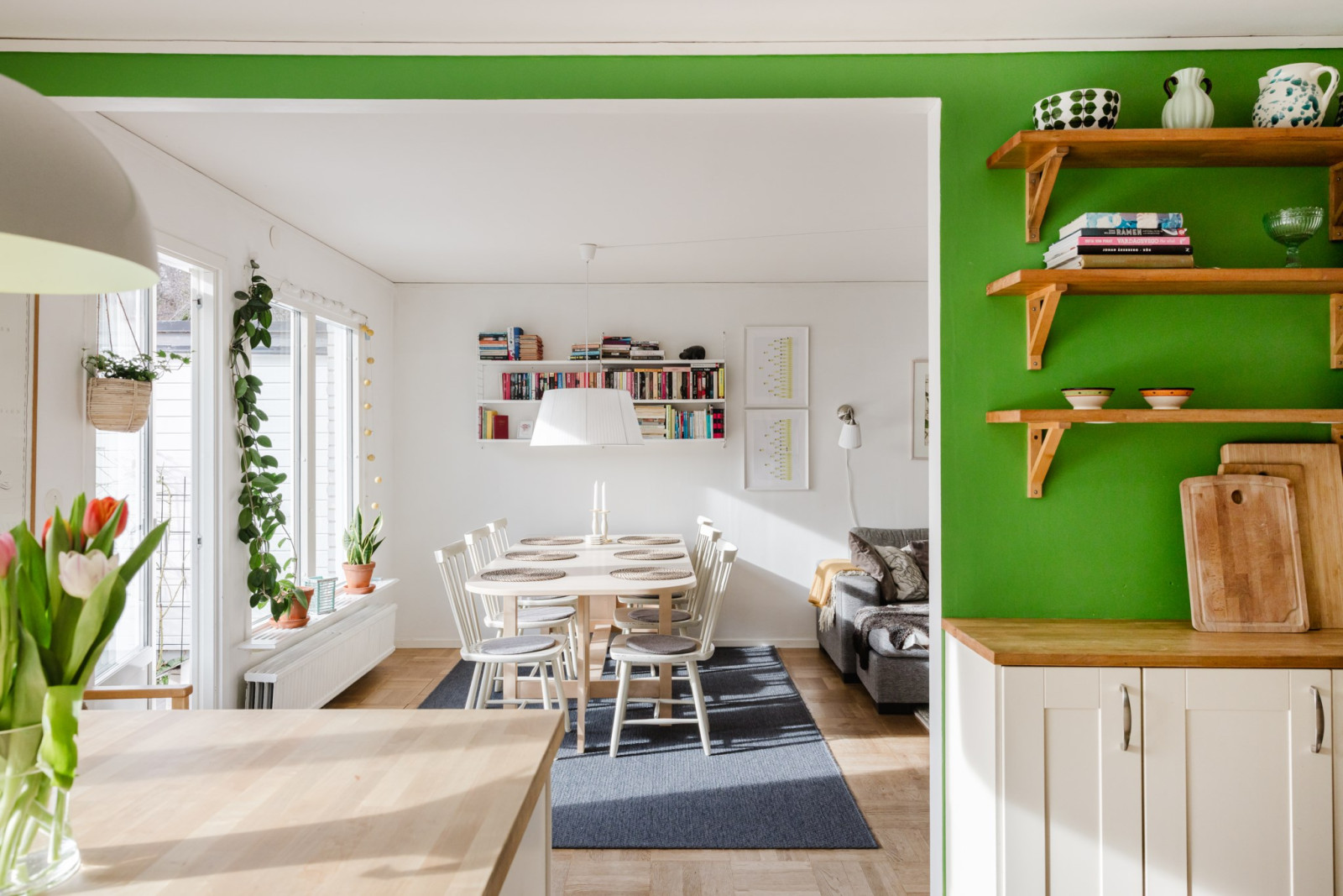 Kök mot matplats Uttringe gårds väg 35