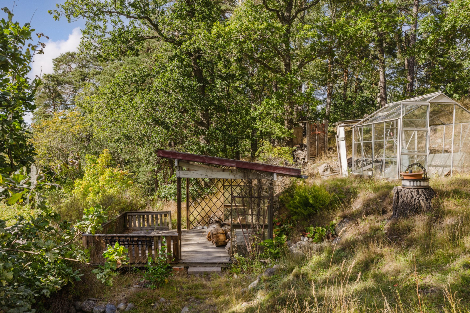 Trädgård Gamla Strängnäsvägen 352