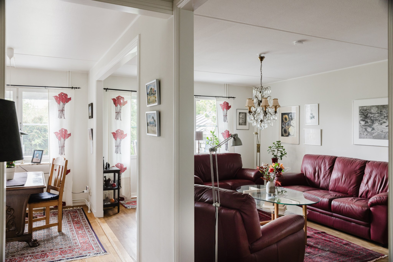 Vardagsrum Säbytorgsvägen 45