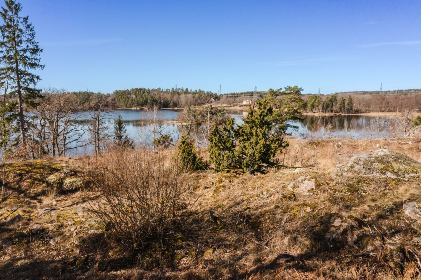 Utsikt väster Poppeholmsstigen