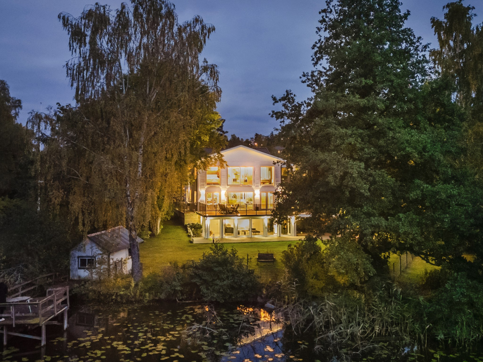 Exteriör Dånviksvägen 30